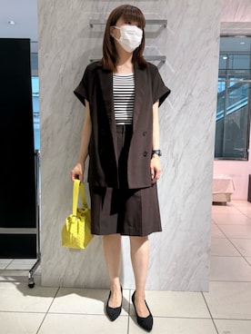 MKミッシェルクランさん(レディース・164cm)の夏コーディネート