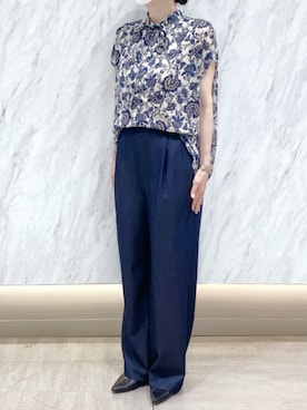 MKミッシェルクランさん(レディース・153cm)の春コーディネート
