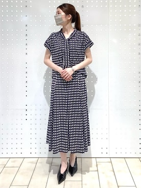 MKミッシェルクランさん(レディース・154cm)の夏コーディネート