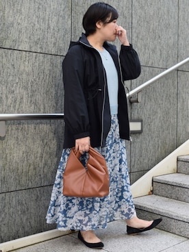 MKミッシェルクランさん（レディース・154cm）の冬コーディネート