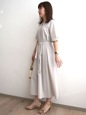 MKミッシェルクランさん（レディース・163cm）の冬コーディネート