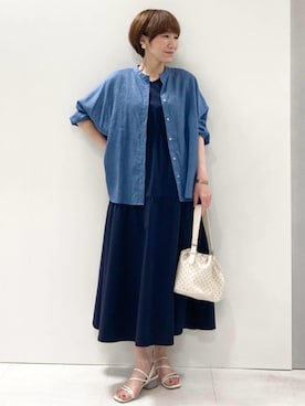MKミッシェルクランさん(レディース・157cm)の夏コーディネート