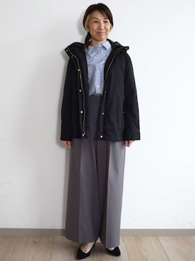 MKミッシェルクランさん(レディース・158cm)の秋コーディネート