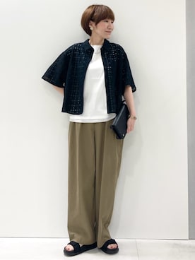 MKミッシェルクランさん(レディース・157cm)の夏コーディネート