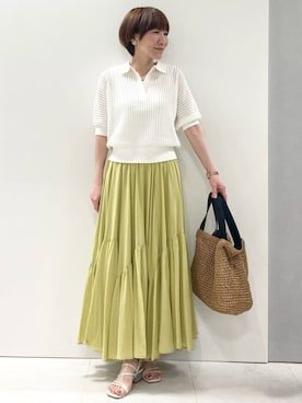 MKミッシェルクランさん(レディース・157cm)の春コーディネート