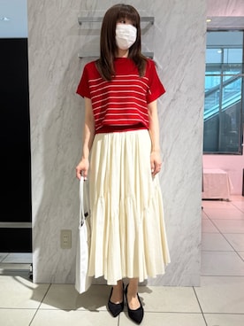 MKミッシェルクランさん（レディース・164cm）の春コーディネート