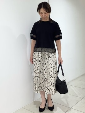 MKミッシェルクランさん(レディース・158cm)の夏コーディネート