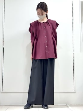MKミッシェルクランさん(レディース・160cm)の秋コーディネート