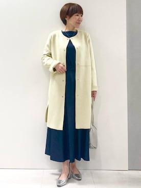 「食事会」｜MKミッシェルクランさん（レディース・157cm）の春コーディネート