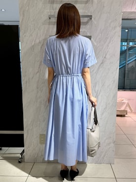 「MK MICHEL KLEIN（エムケーミッシェルクラン）のアイテム（ワンピース）」を使った、MKミッシェルクランさん（レディース・164cm）の夏コーディネート