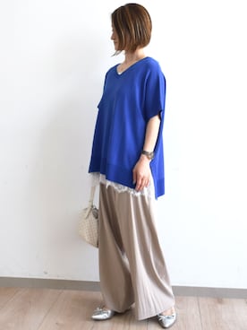 MKミッシェルクランさん（レディース・151cm）の夏コーディネート