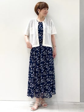 MKミッシェルクランさん(レディース・157cm)の夏コーディネート