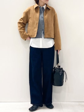 MKミッシェルクランさん(レディース・157cm)の秋コーディネート