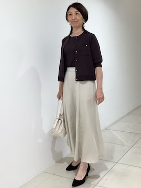 MKミッシェルクランさん（レディース・158cm）の夏コーディネート