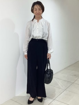 MKミッシェルクランさん(レディース・158cm)の春コーディネート