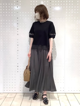 MKミッシェルクランさん(レディース・157cm)の夏コーディネート