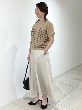 MKミッシェルクランさん（レディース・158cm）の夏コーディネート