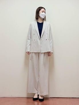 MKミッシェルクランさん(レディース・166cm)の春コーディネート