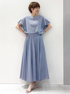 MKミッシェルクランさん(レディース・157cm)の夏コーディネート