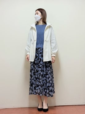 MKミッシェルクランさん(レディース・166cm)の春コーディネート