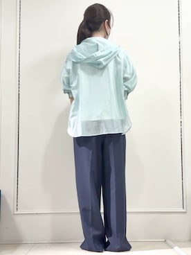 「MK MICHEL KLEIN（エムケーミッシェルクラン）のアイテム」を使った、MKミッシェルクランさん（レディース・160cm）の春コーディネート