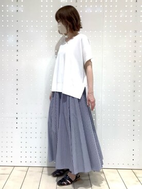 MKミッシェルクランさん(レディース・157cm)の夏コーディネート