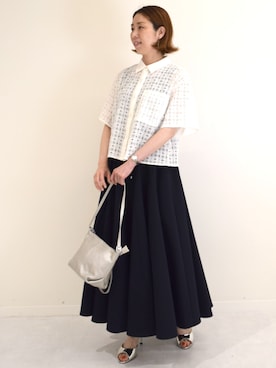 MKミッシェルクランさん(レディース・158cm)の夏コーディネート