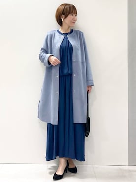 MKミッシェルクランさん(レディース・157cm)の秋コーディネート