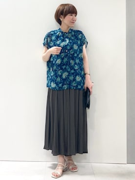 MKミッシェルクランさん（レディース・157cm）の春コーディネート