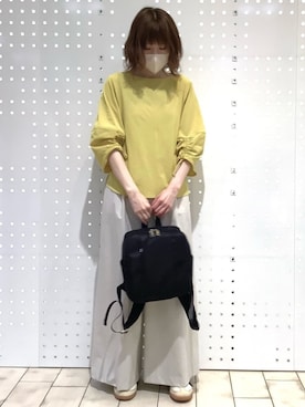 「MK MICHEL KLEIN（エムケーミッシェルクラン）のアイテム」を使った、MKミッシェルクランさん（レディース・157cm）の春コーディネート