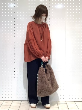 MKミッシェルクランさん(レディース・157cm)の秋コーディネート