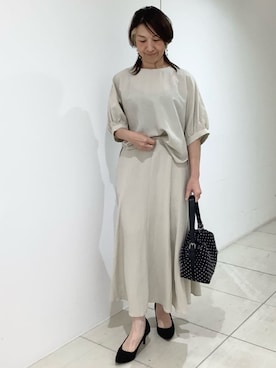MKミッシェルクランさん(レディース・158cm)の春コーディネート
