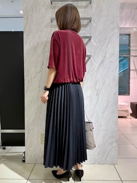 MKミッシェルクランさん（レディース・164cm）の秋コーディネート