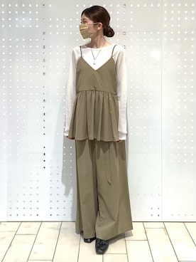 MKミッシェルクランさん(レディース・154cm)の春コーディネート