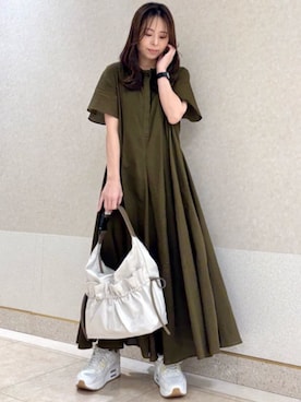 MKミッシェルクランさん(レディース・153cm)の春コーディネート