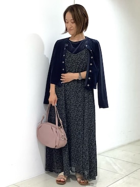 MKミッシェルクランさん(レディース・151cm)の秋コーディネート