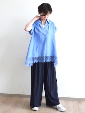 MKミッシェルクランさん(レディース・156cm)の夏コーディネート