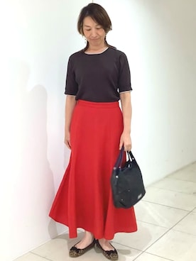 MKミッシェルクランさん(レディース・157cm)の春コーディネート