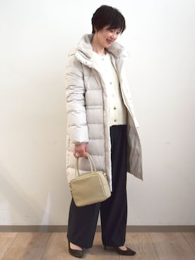 MKミッシェルクランさん(レディース・156cm)の秋コーディネート