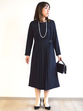 MKミッシェルクランさん（レディース・160cm）の冬コーディネート