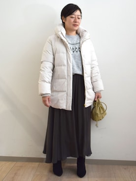 MKミッシェルクランさん（レディース・154cm）の秋コーディネート