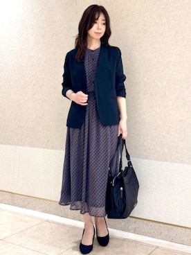 MKミッシェルクランさん(レディース・157cm)の春コーディネート