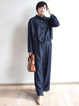 MKミッシェルクランさん（レディース・158cm）の冬コーディネート