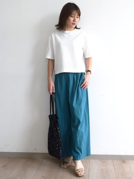 MKミッシェルクランさん(レディース・162cm)の夏コーディネート
