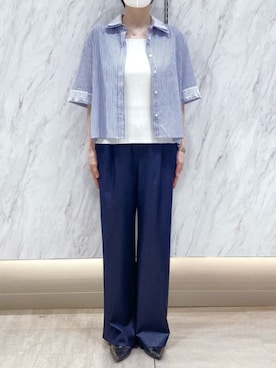 MKミッシェルクランさん(レディース・153cm)の春コーディネート