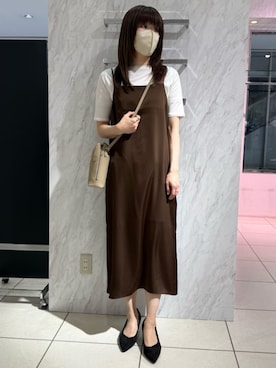 MKミッシェルクランさん（レディース・164cm）の春コーディネート