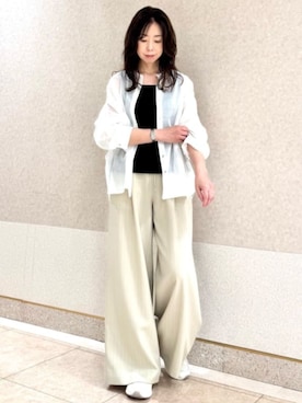 MKミッシェルクランさん(レディース・157cm)の夏コーディネート