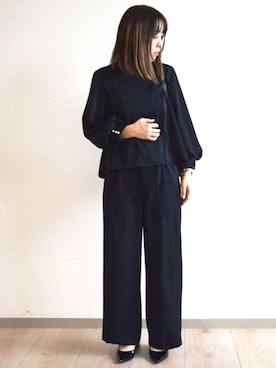 MKミッシェルクランさん(レディース・160cm)の冬コーディネート