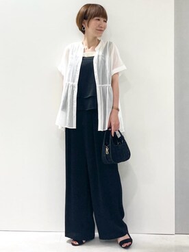 MKミッシェルクランさん（レディース・157cm）の春コーディネート