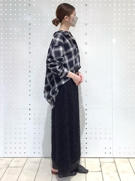 MKミッシェルクランさん(レディース・154cm)の秋コーディネート